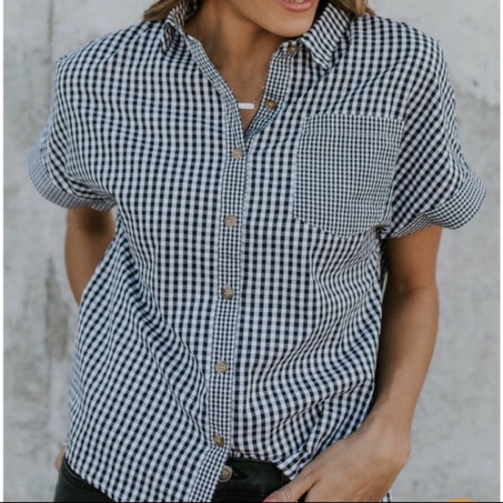 Roolee Malia Button Up Plaid